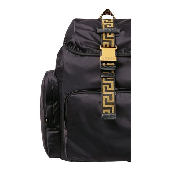 Versace Bags Versace Greca Backpack Black Mens Poshmark